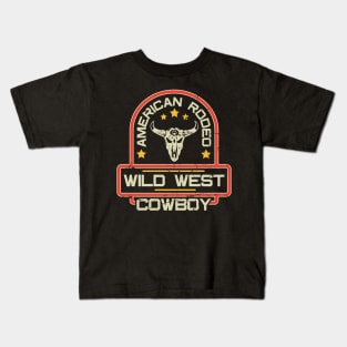 Vintage Retro Rodeo T shirt Gift Kids T-Shirt